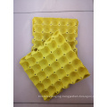 Disposable Pulp egg tray chicken egg cartons 30 holes yellow color